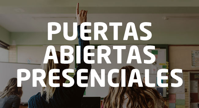 Puertas abiertas presenciales