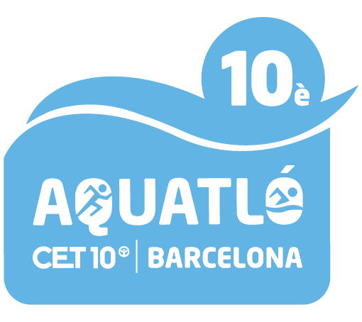 Logo Aquatló CET10 Barcelona