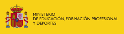Logo ministeri educació educación y deportes